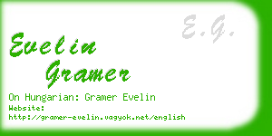 evelin gramer business card